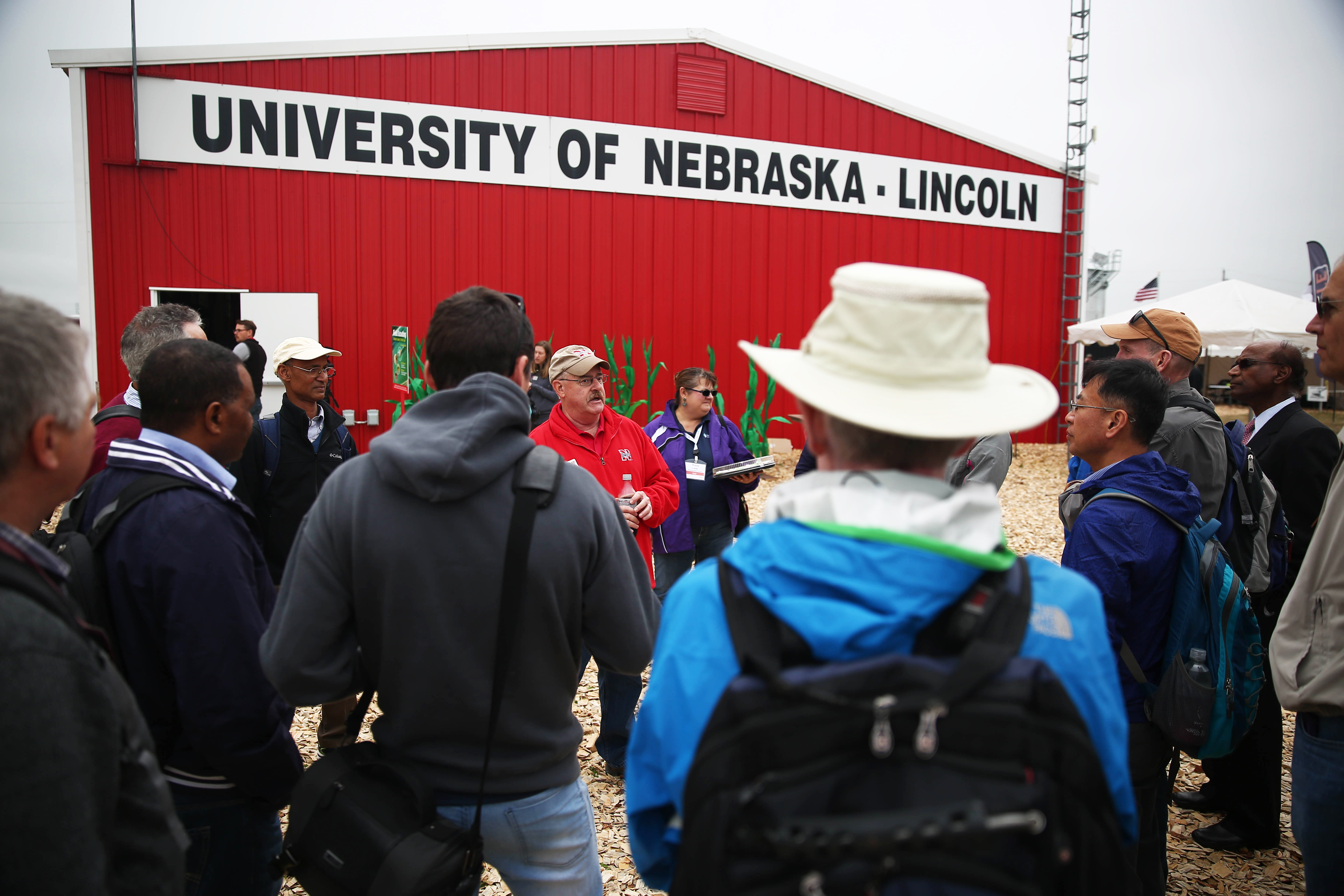 Attendees at Husker Harvest Days, Sept. 12-14 near Grand Island, can find the University of Nebraska-Lincoln's Husker Red steel building at Lot 321 on the south side of the exhibit grounds.