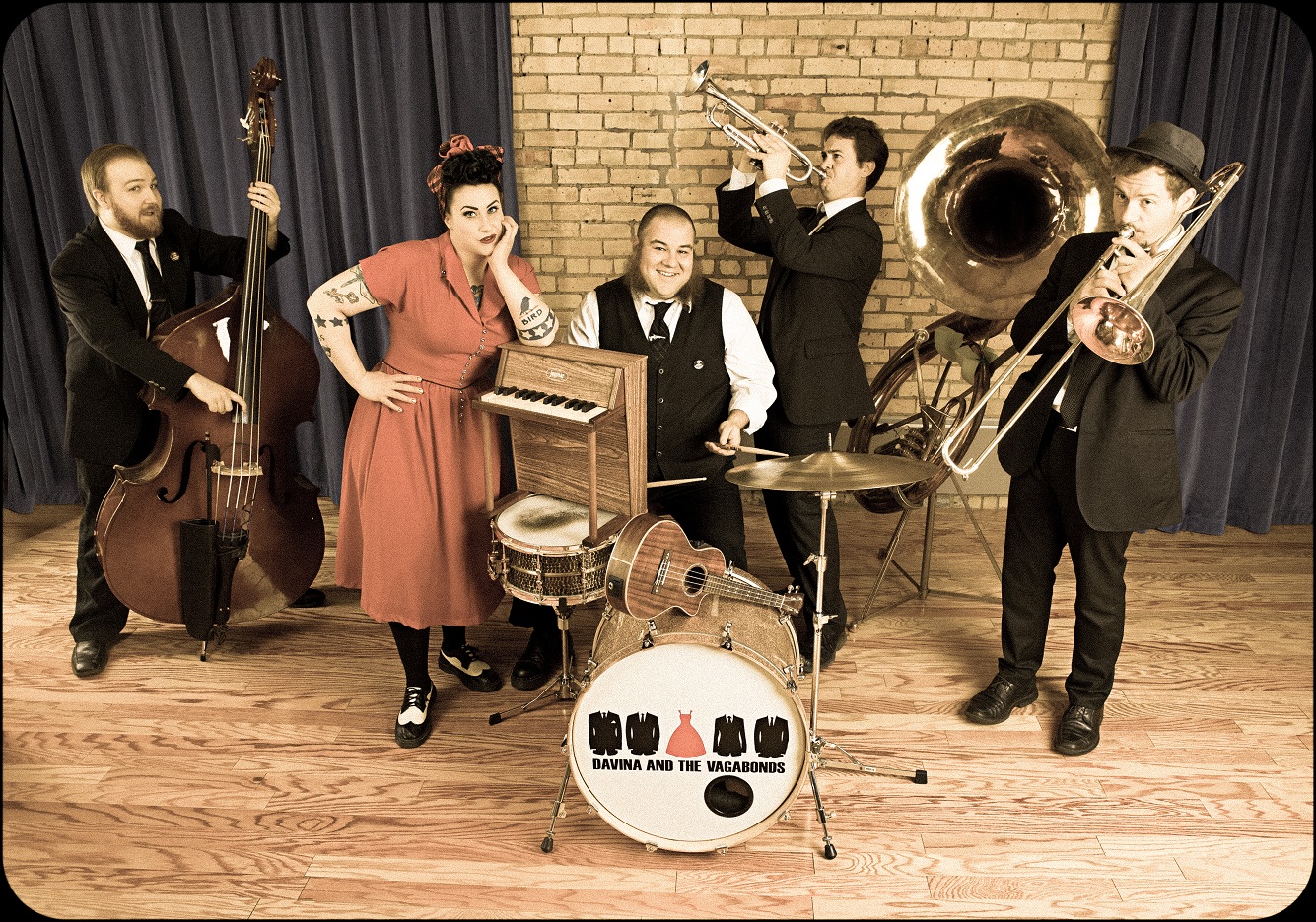 Band photo of Davina and the Vagabonds