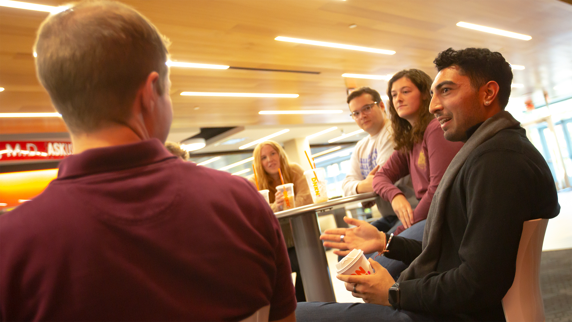 Ronit Gandhi and fellow INBRE scholars