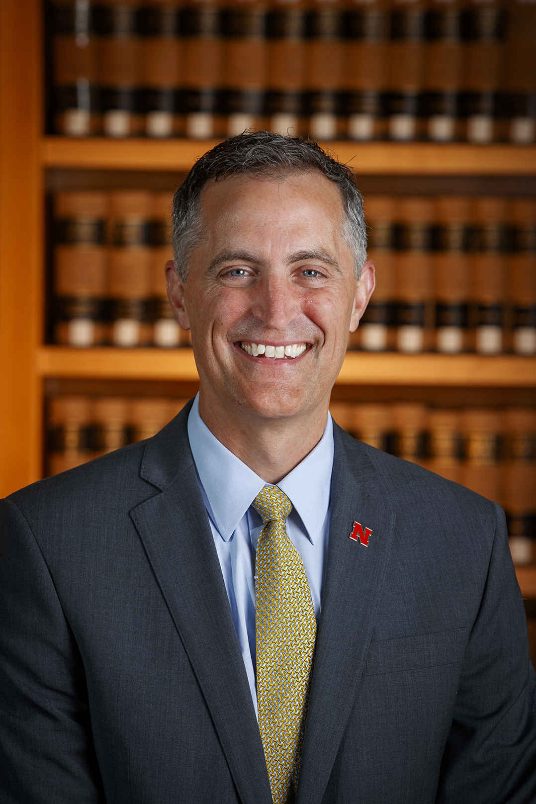 Color portrait of Richard Moberly, dean of the University of Nebraska College of Law