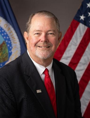 Color portrait of Scott Hutchins, chief scientist and undersecretary for research, education and economics with the U.S. Department of Agriculture.