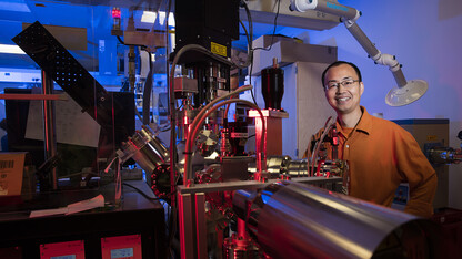 Xiaoshan Xu, assistant professor of physics, has earned a CAREER award from the National Science Foundation. The award will further Xu's research into a nanomaterial that could make electronics smaller, faster and more energy efficient.
