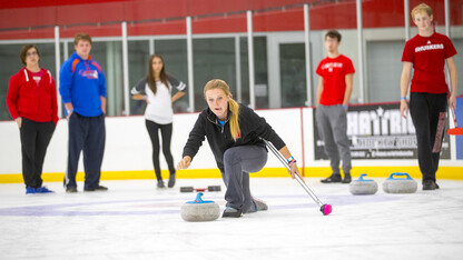 Curling and broomball are among the club sports that make use of the Breslow Ice Hockey Center. The facility was recently named among the nation's best.