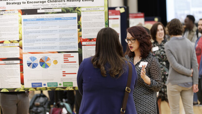 UCARE students present their projects at the annual UNL Spring Research Fair