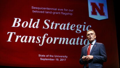 Chancellor Ronnie Green delivered the 2017 State of the University address on Sept. 19, mapping out university initiatives for the year ahead.
