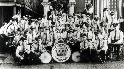 The P. Cosentino Italian Band, circa 1940.