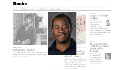 Nebraska's Chigozie Obioma was recently featured in The New York Times.
