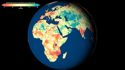 Information from the NASA GRACE-FO satellites is being used to produce and share first-of-their-kind global maps of topsoil, root zone soil and groundwater moisture, as well as 30-, 60- and 90-day forecasts of wet and dry conditions across the continental United States, thanks to a collaboration with the Center for Advanced Land Management Information Technologies and National Drought Mitigation Center.