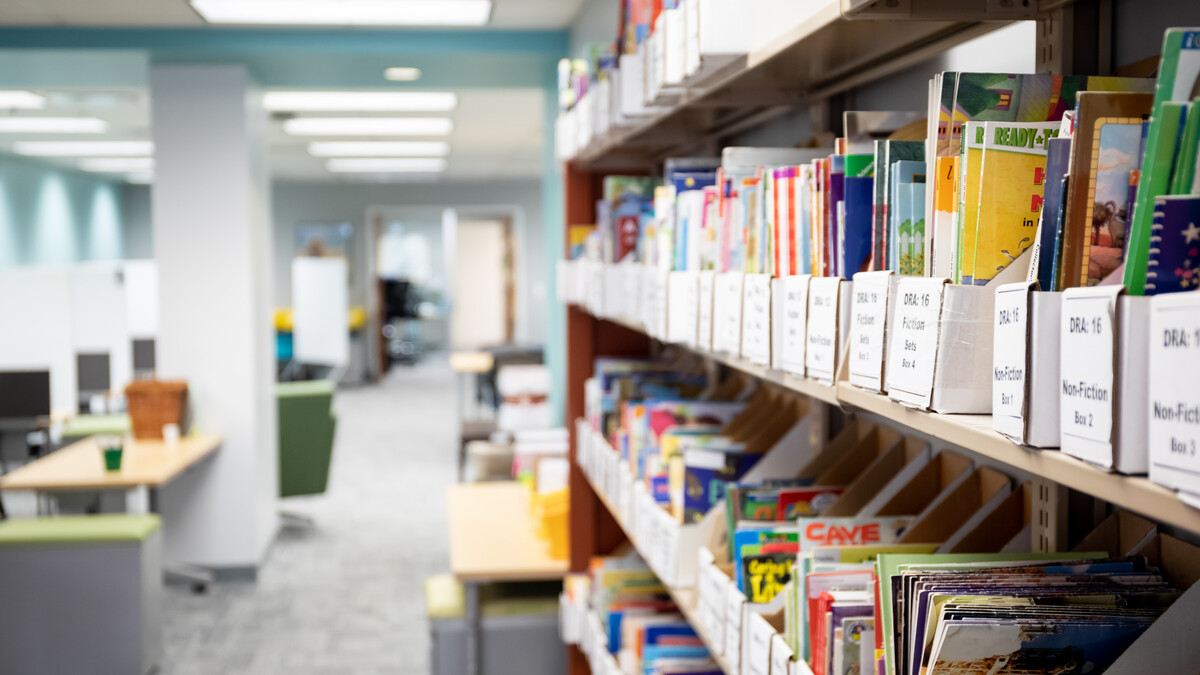 The Kit and Dick Schmoker Reading Center provides reading and writing tutoring to children in the community who are currently or at risk for reading below grade level. (Loren Rye - Pixel Lab)