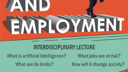 AI and Employment Lecture Poster