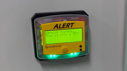 The Alertus Beacon system will be put in campus buildings in the coming weeks. The devices will provide alerts related to emergency situations.