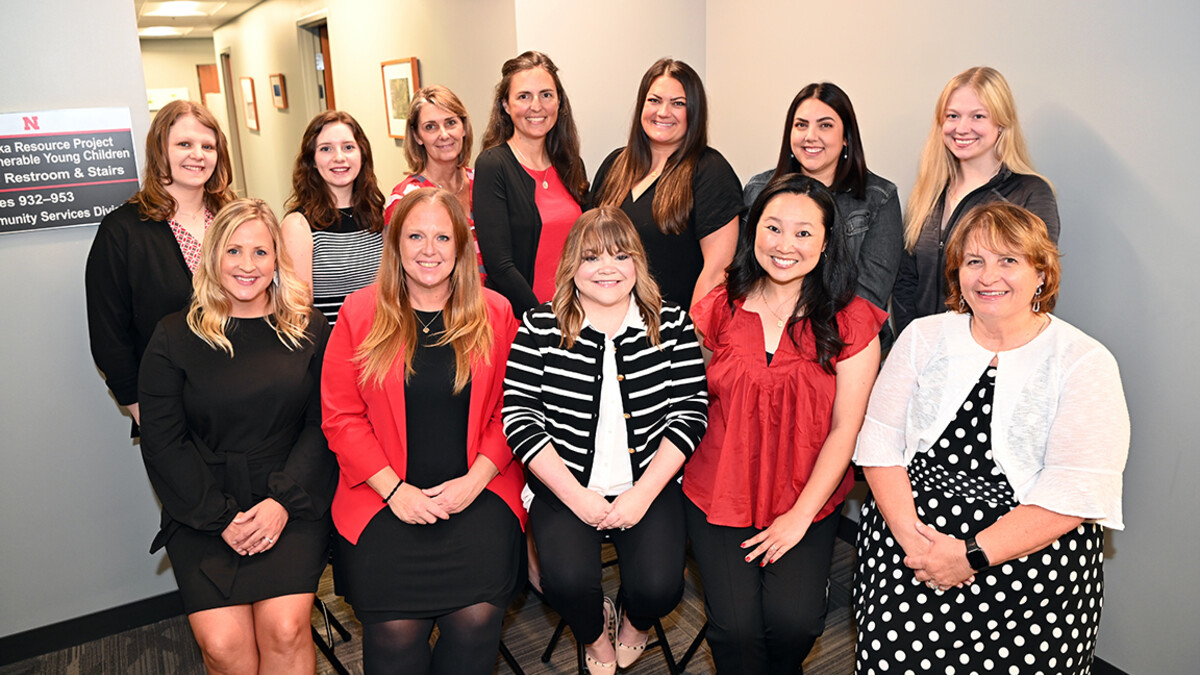 Pictured is (back row, from left) Cassie Roberts, Lily Lagerman, Tracey Kock, Kelli Hauptman, Ashtyn Beck, Melissa Villarreal, Emily Starr, (first row) Lindsey Ondrak, Jamie Bahm, Dayna Goff, Samantha Byrns and Pamela Caudill Jordan.