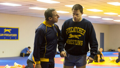 Steve Carell and Channing Tatum star in "Foxcatcher," opening Jan. 16 at UNL's Mary Riepma Ross Media Arts Center.