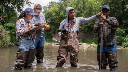 Students in Salt Creek