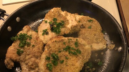 One of February's Meal Kit Options was Chicken Piccata. User-submitted photo. 