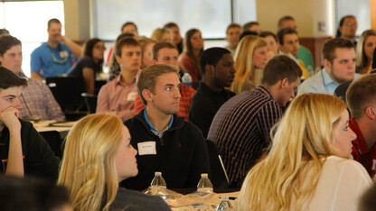 Members of the UNL greek community participated in an April 26 roundtable on making campus social culture safer. 