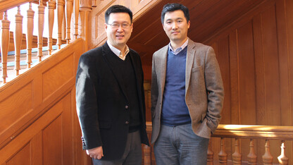 Nebraska researchers Yunwoo Nam and Changbum Ahn have received a National Science Foundation grant to study walking paths in Lincoln.