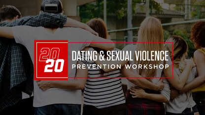 The workshop will address teen dating and sexual violence, and how to prevent it.