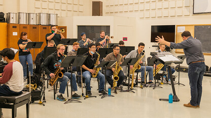 The Jazz Orchestra and Jazz Singers will perform March 9 in Kimball Recital Hall.