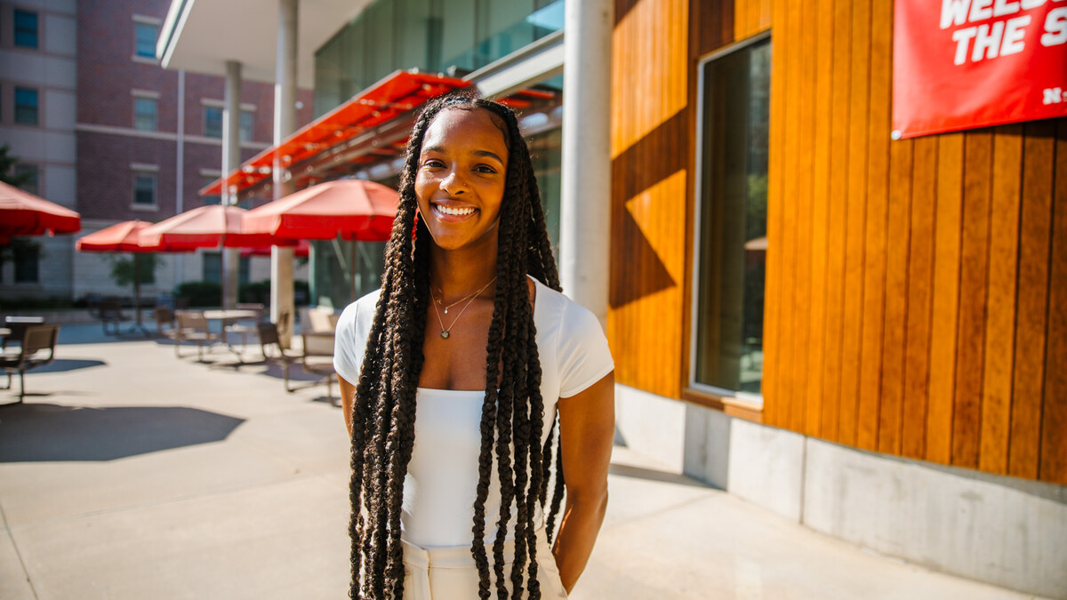 Horacek, who grew up in Omaha, recalled the overwhelming wave of new obstacles and responsibilities she encountered during her first year that now inform her work as a counselor.