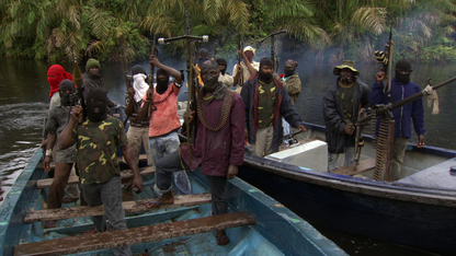 Scene from "Big Men," a documentary about the world of African oil deals. The film opens July 18 at UNL's Mary Riepma Ross Media Arts Center.