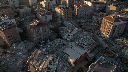 Hatay, Turkey- February 10, 2023 Turkey Earthquake Hatay As a result of the 7.8 magnitude earthquake that occurred in Turkey