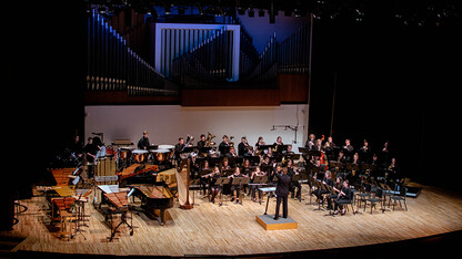 The University of Nebraska–Lincoln’s Wind Ensemble will perform Dec. 1 in Kimball Recital Hall.