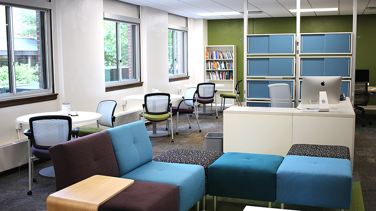 The Writing Center awaiting visitors