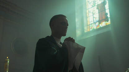 Bartosz Bielenia stars in “Corpus Christi," a film which opens Feb. 28 at the Ross.