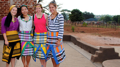 Nebraska students pose for a photo during an education abroad experience in South Africa. The university's Education Abroad Fair is 11 a.m. to 2 p.m. Sept. 20 in the Nebraska Union.