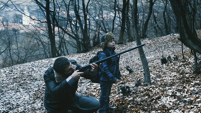 A scene from Cristian Mungiu's "R.M.N."