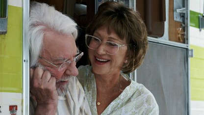 Helen Mirren & Donald Sutherland in "The Leisure Seeker."