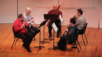 The Moran Woodwind Quintet, UNL's resident faculty quintet, will perform at 7:30 p.m. March 19 in Kimball Hall.
