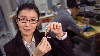 Liyan Qu, assistant professor, electrical and computer engineering, ecently earned a five-year, $500,000 Faculty Early Career Development Program Award from the National Science Foundation to develop a next-generation power grid transformer. 