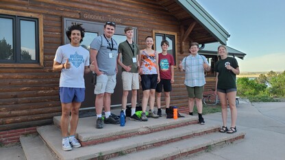 YNS 2022 campers enjoy biodiversity learning at UNL's Cedar Point Biological Station on the shores of Lake Ogallala in western Nebraska.