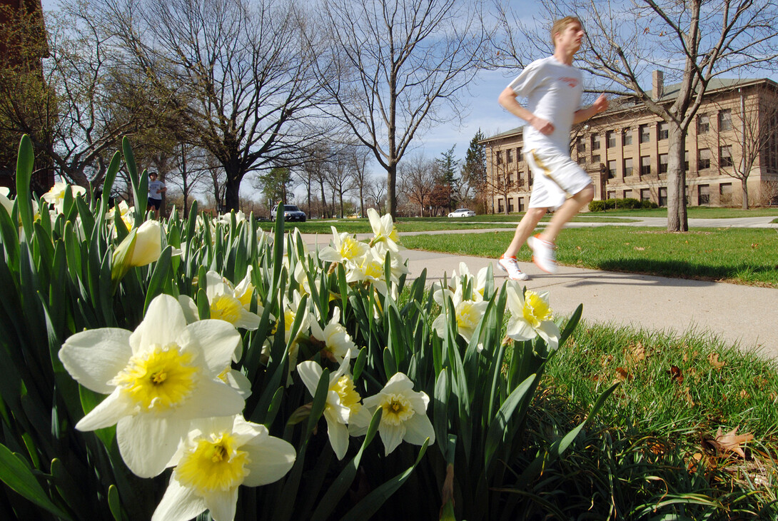 CASNR Week events open with a 5K Fun Run on April 13. (University Communications file photo)