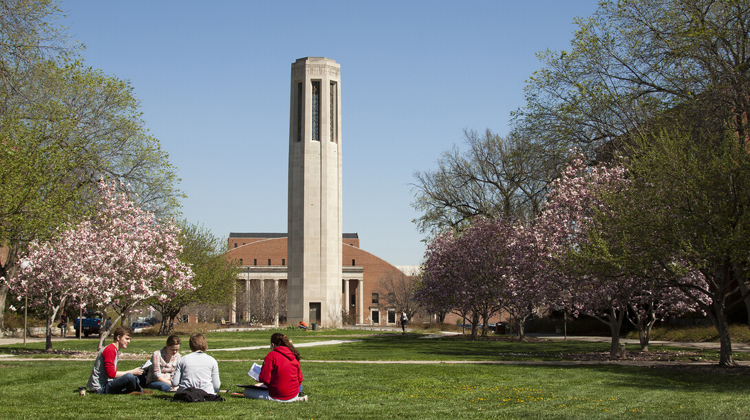 Mueller Tower on UNL's City Campus.