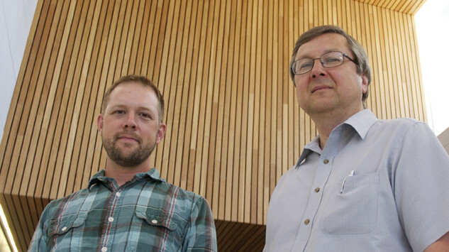 UNL's J. D. Burton (left) and Evgey Tsymbal are part of an international research team featured in the July 24 issue of Nature Communications.