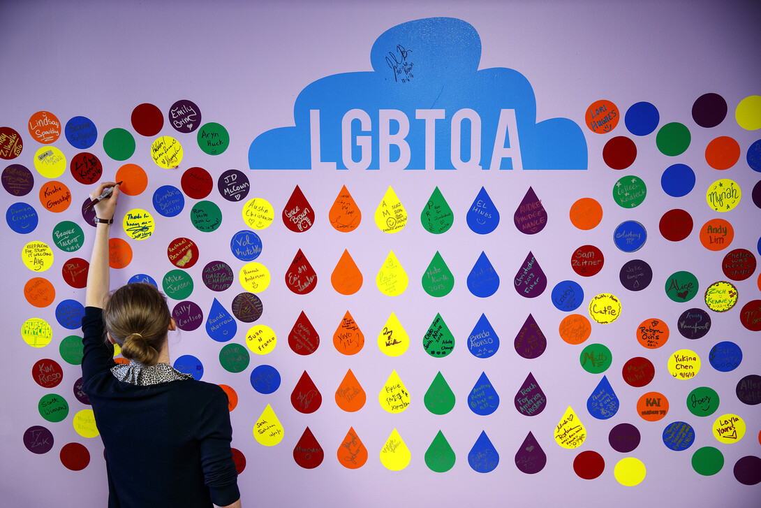 LGBTQA wall