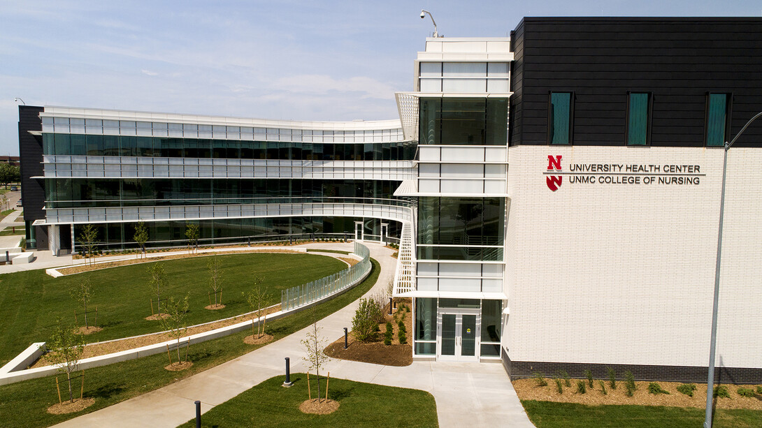 Photo of the exterior of the University Health Center.