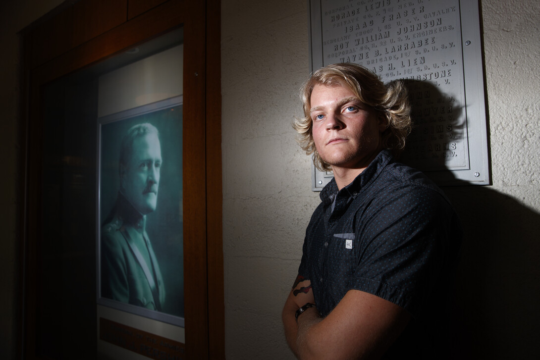 Austin Schilz, sophomore, SMART scholarship winner