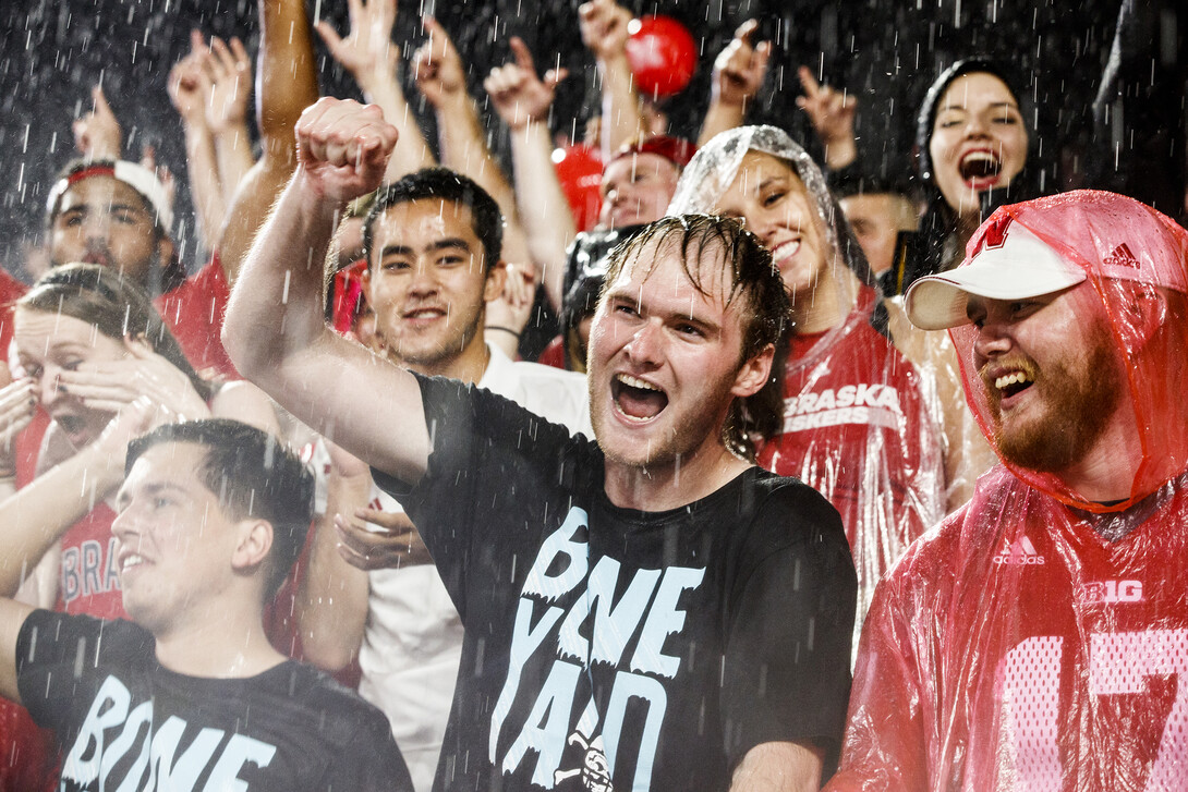 Nebraska football vs. Akron. September 1, 2018.