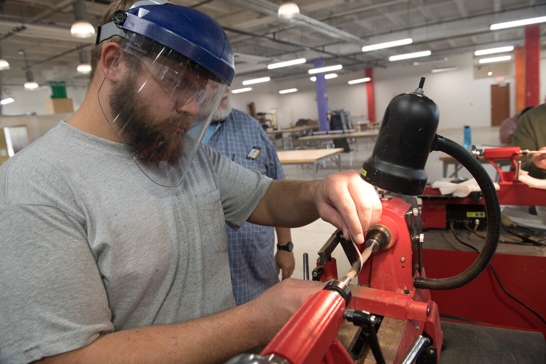 veterans therapy program at Nebraska Innovation Studio Bryan Jones,