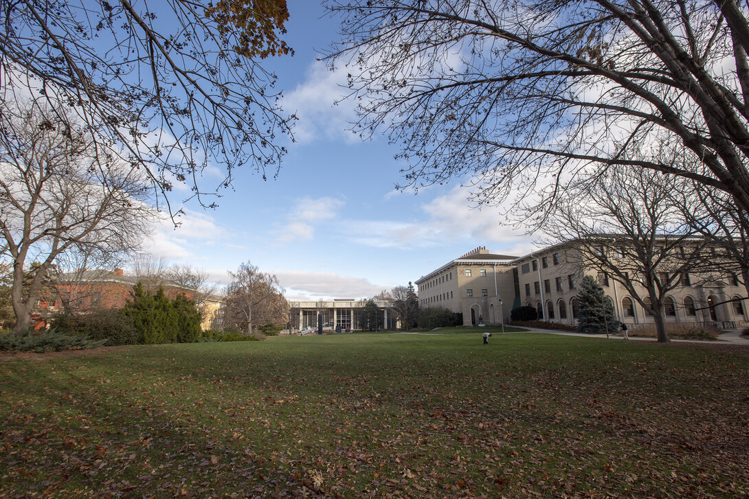 A series of East Campus projects is changing Legacy Plaza into an activity hub. When complete, the green space will be framed by Massengale Residential Center, Dairy Store, Nebraska East Union and C.Y. Thompson Library.