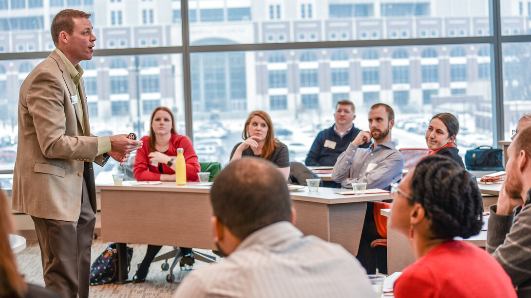 The Power Lunches series provides relevant business insights to professionals. It features 90-minute presentations led by Nebraska faculty.