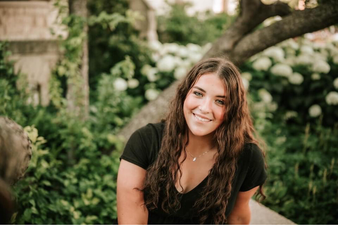 Business administration major Macy Keller smiles for a photo