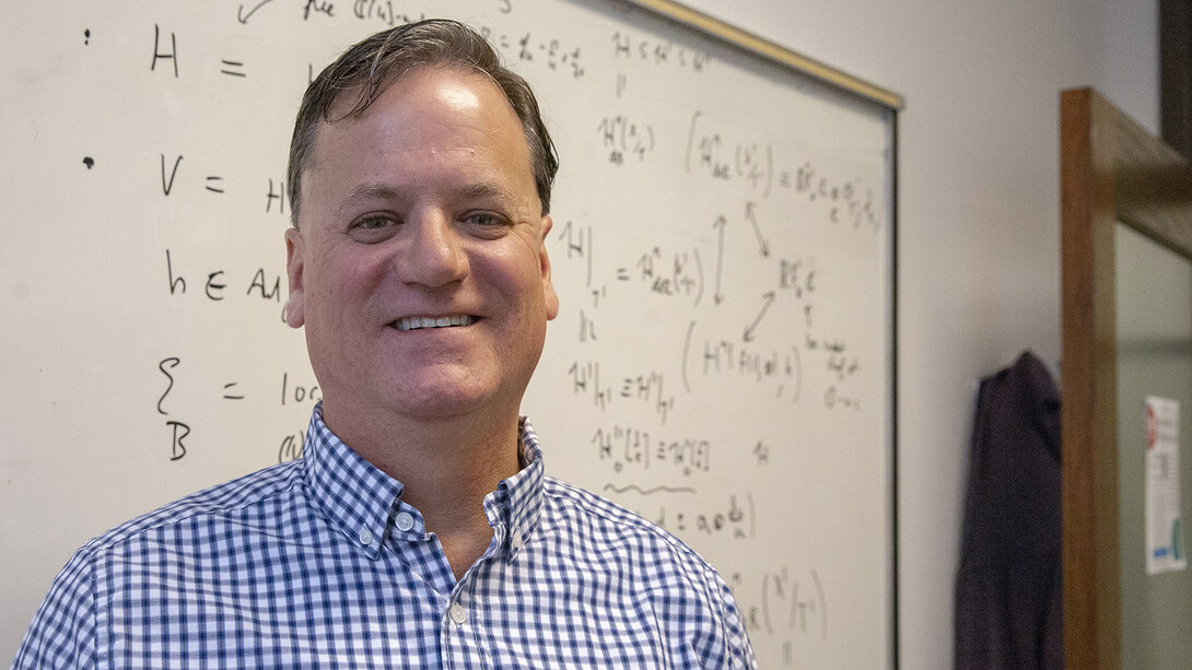 Mark Walker is the 10th University of Nebraska–Lincoln faculty member to be named an American Mathematical Society fellow. He is also one of 52 mathematical scientists selected in the society’s Class of 2020.