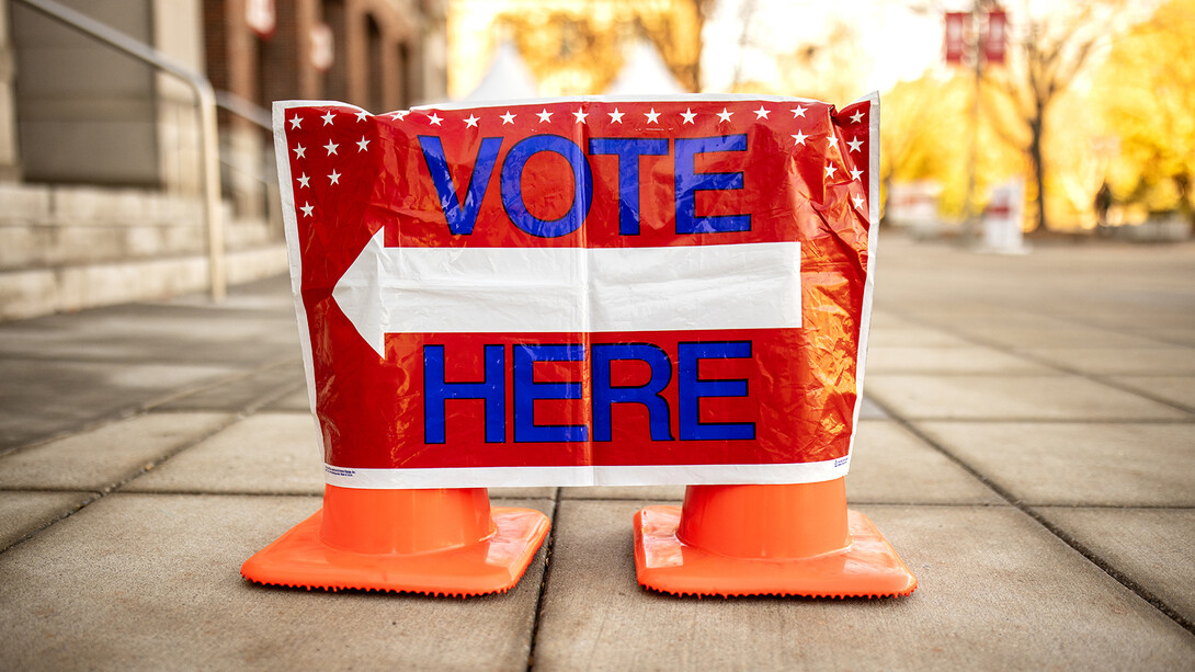 The Nebraska Union served as a polling station for the 2020 presidential election. To help students in COVID-19 isolation housing vote in the election, University Housing worked with the Lancaster County Election Commissioner's office.