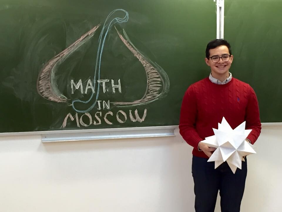 Aaron Calderon, a junior mathematics and philosophy major at UNL, will use his Goldwater scholarship to continue his research on applications of geometry and computer science to the mathematical study of braids.