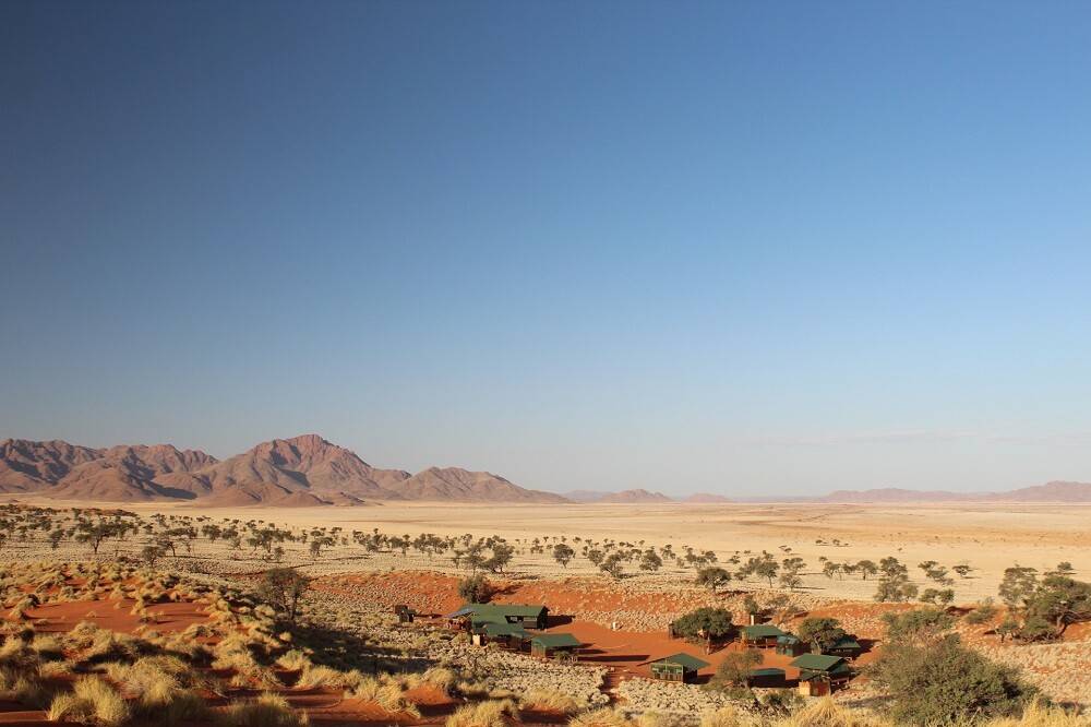 The Namib Desert Environmental Education Trust camp helps middle-school students learn sustainability practices.